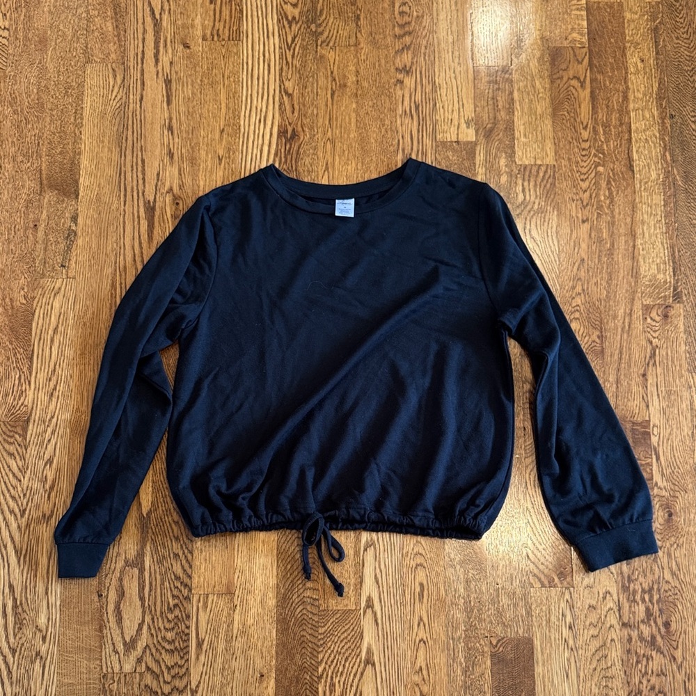 Lissome Lounge Women’s Black Long Sleeve Size Medium